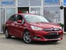 USED 2014 64 CITROEN C4 1.6 E-HDI EXCLUSIVE ETG6 5d 115 BHP Finished in BABYLON RED MET with Contrasting Trim. This C4 features some interesting design touches. It is practical, economical and stylish. A must for the average family and not to be missed with only &pound;20 Road tax. Features include B/Tooth, 17" Alloys, Cruise control, DAB Radio, Front and Rear Park sensors, Power folding Mirrors and much more. Dealer serviced at 8294 miles, 16199 miles, 21935 miles, 28383 miles, 35339 miles, 41940 miles, 49256 miles and on arrival at 62291 miles.
