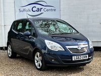 USED 2013 63 VAUXHALL MERIVA 1.4 TECH LINE 5d 99 BHP www.suffolkcarcentre.co.uk - Located at Lowestoft