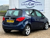 USED 2013 63 VAUXHALL MERIVA 1.4 TECH LINE 5d 99 BHP www.suffolkcarcentre.co.uk - Located at Lowestoft