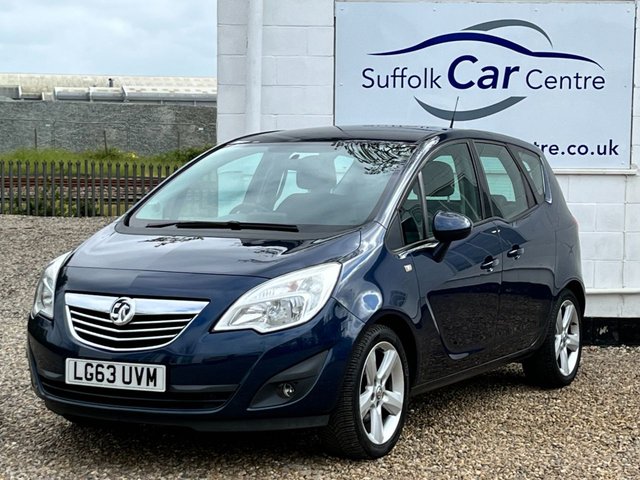 2013 63 Vauxhall Meriva 1.4 TECH LINE 5d 99 BHP