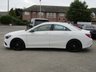 USED 2018 68 MERCEDES-BENZ CLA 1.6 CLA 180 AMG LINE EDITION 4d 121 BHP Finished in POLAR WHITE with contrasting GREY Part Leather Sports interior. This four door coupe is like a stylish mini CLS. It has a big boot and high tech safety features. This 1 owner car is not to be missed. Features include Sat Nav, Rear View Camera, B/TOOTH, 18" Alloys, Cruise, Part Leather sports seats and much more. Dealer serviced at 11627 miles, 27763 miles, 44630 miles, 61290 miles and on arrival at 73732 miles.
