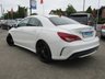 USED 2018 68 MERCEDES-BENZ CLA 1.6 CLA 180 AMG LINE EDITION 4d 121 BHP Finished in POLAR WHITE with contrasting GREY Part Leather Sports interior. This four door coupe is like a stylish mini CLS. It has a big boot and high tech safety features. This 1 owner car is not to be missed. Features include Sat Nav, Rear View Camera, B/TOOTH, 18" Alloys, Cruise, Part Leather sports seats and much more. Dealer serviced at 11627 miles, 27763 miles, 44630 miles, 61290 miles and on arrival at 73732 miles.