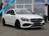 USED 2018 68 MERCEDES-BENZ CLA 1.6 CLA 180 AMG LINE EDITION 4d 121 BHP Finished in POLAR WHITE with contrasting GREY Part Leather Sports interior. This four door coupe is like a stylish mini CLS. It has a big boot and high tech safety features. This 1 owner car is not to be missed. Features include Sat Nav, Rear View Camera, B/TOOTH, 18" Alloys, Cruise, Part Leather sports seats and much more. Dealer serviced at 11627 miles, 27763 miles, 44630 miles, 61290 miles and on arrival at 73732 miles.