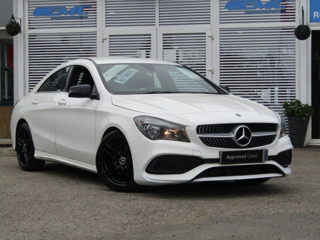 2018 68 Mercedes-Benz Cla 1.6 CLA 180 AMG LINE EDITION 4d 121 BHP