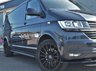 USED 2020 70 VOLKSWAGEN TRANSPORTER 2.0 T32 TDI P/V HIGHLINE LWB 150 BHP EURO 6 s/s 20'' BLACK ALLOY WHEELS+LOWER FRONT SPOILER