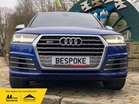 USED 2016 66 AUDI Q7 4.0 SQ7 TDI QUATTRO 5d 429 BHP HUGE ADDITIONAL SPEC - SQ7 4.0 TDi - QUATTRO - AUTOMATIC - 2 FORMER KEEPERS -  6 MONTHS FREE WARRANTY / BREAK DOWN ASSISTANCE - SERVICE HISTORY - 3RD ROW SEATING/FACTORY 7 SEATER - COST NEW IN EXCESS OF &pound;75K