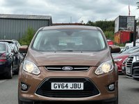 USED 2015 64 FORD C-MAX 1.6 TITANIUM TDCI 5d 114 BHP REAR PARKING SENSORS +  CRUISE CONTROL +  BLUETOOTH +  DAB RADIO +  USB +  DUAL ZONE CLIMATE CONTROL +  KEY LESS START +  AIR CONDITIONER +  TRACTION CONTROL +  17 INCH ALLOY WHEELS +