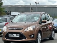 USED 2015 64 FORD C-MAX 1.6 TITANIUM TDCI 5d 114 BHP REAR PARKING SENSORS +  CRUISE CONTROL +  BLUETOOTH +  DAB RADIO +  USB +  DUAL ZONE CLIMATE CONTROL +  KEY LESS START +  AIR CONDITIONER +  TRACTION CONTROL +  17 INCH ALLOY WHEELS +
