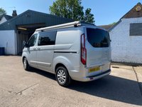 USED 2018 68 FORD TRANSIT CUSTOM 2.0 300 LIMITED DCIV CAMPERVAN - 1 Owner From New, Full Dealer History, 91,000 Miles, Owner Commissioned Conversion, Very Good Condition, 5 Seats, Side Awning, Night Heater, Hook up Electrics, Bluetooth, Air Con, Heated Front Seats, Parking Sensors