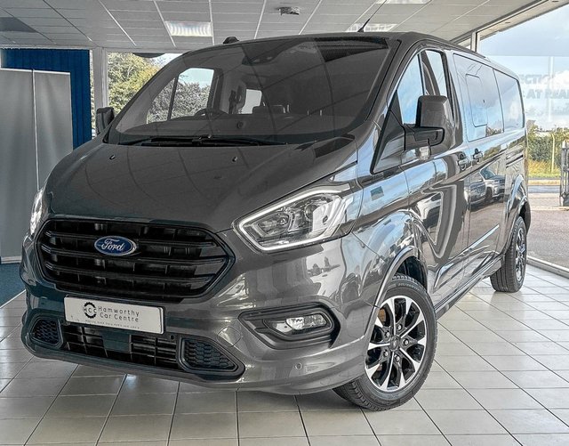 2022 22 Ford Transit Custom 2.0 320 SPORT 185 BHP L2 H1 DCIV ECOBLUE MANUAL 6 SEATS EURO 6