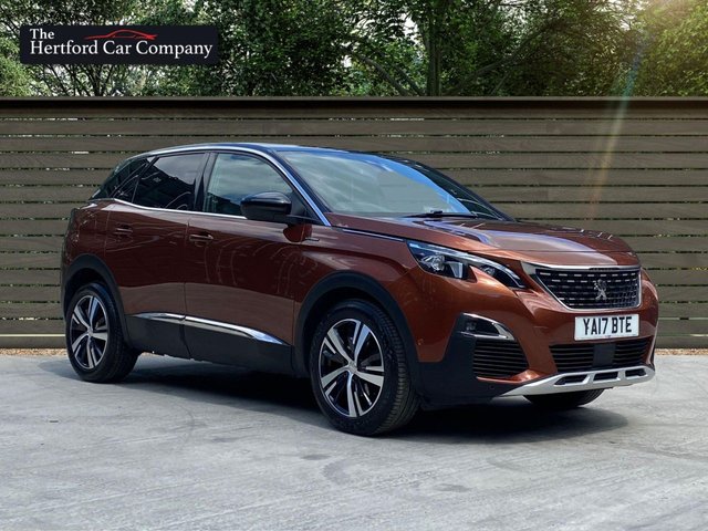 2017 17 Peugeot 3008 1.2 PURETECH S/S GT LINE 5d 130 BHP