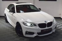 USED 2017 17 BMW 2 SERIES 2.0 220I M SPORT 2d 181 BHP SUNROOF / H&K / GENUINE CARBON
