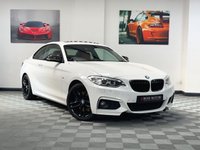 USED 2017 17 BMW 2 SERIES 2.0 220I M SPORT 2d 181 BHP SUNROOF / H&K / GENUINE CARBON