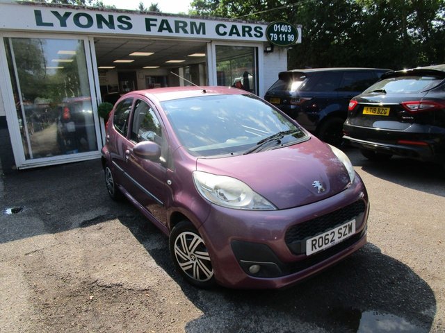 2012 62 Peugeot 107 1.0 ACTIVE 5d 68 BHP