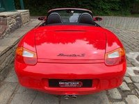 USED 2001 51 PORSCHE BOXSTER 3.2 S 2d 248 BHP STUNNING PORSCHE BOXSTER 986 'S' MANUAL CONVERTIBLE - GUARDS RED WITH BLACK ALLOYS AND BLACK ROOF AND FULL BLACK LEATHER - FULL SERVICE HISTORY