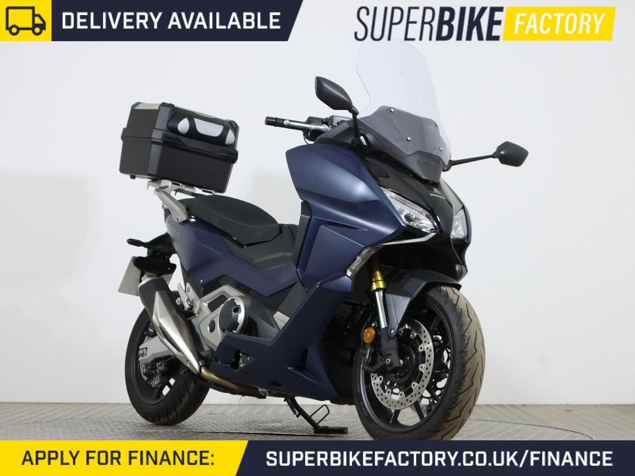 2021 HONDA NSS750 FORZA BLUE with 864 miles Used Motorbikes