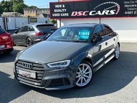 USED 2018 67 AUDI A3 1.5 TFSI BLACK EDITION 4d 148 BHP LOW INSURANCE
