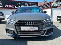 USED 2018 67 AUDI A3 1.5 TFSI BLACK EDITION 4d 148 BHP LOW INSURANCE