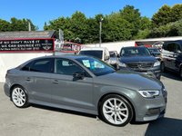 USED 2018 67 AUDI A3 1.5 TFSI BLACK EDITION 4d 148 BHP LOW INSURANCE