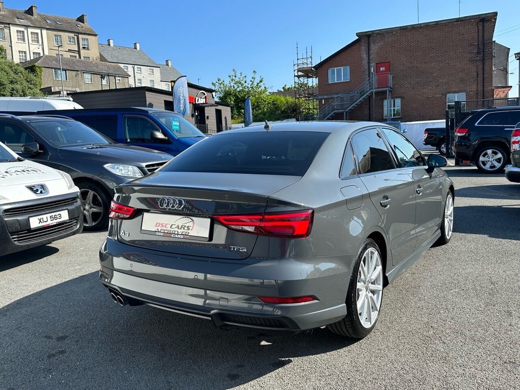 USED 2018 67 AUDI A3 1.5 TFSI BLACK EDITION 4d 148 BHP LOW INSURANCE