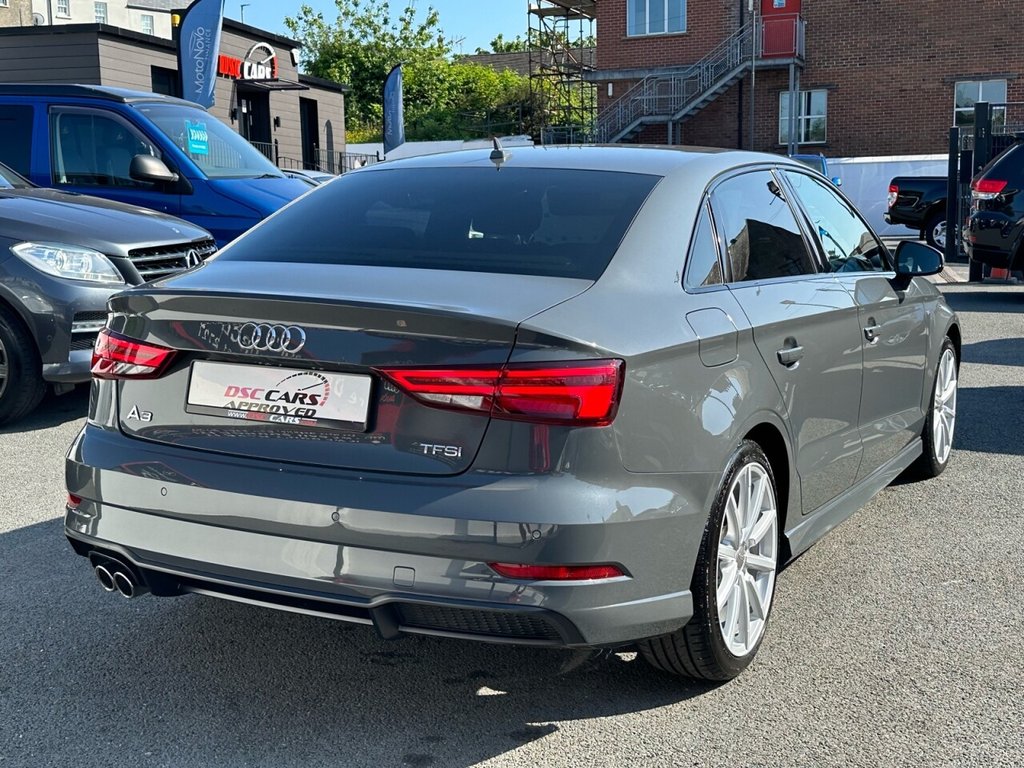 USED 2018 67 AUDI A3 1.5 TFSI BLACK EDITION 4d 148 BHP LOW INSURANCE