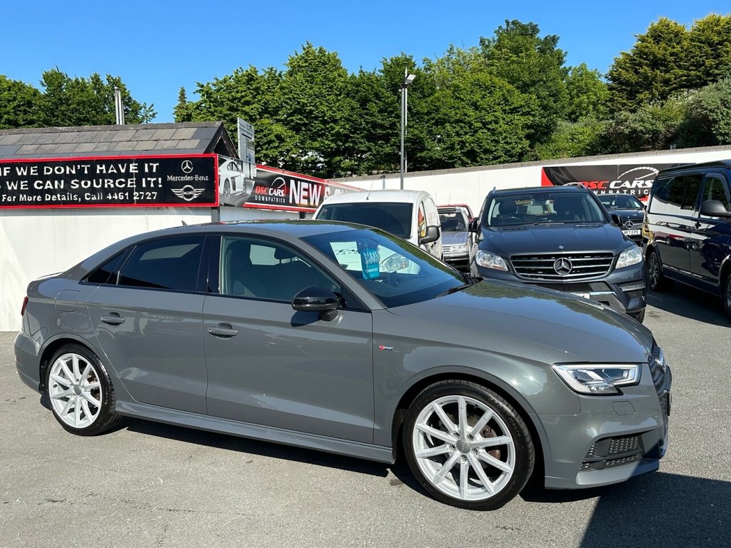 USED 2018 67 AUDI A3 1.5 TFSI BLACK EDITION 4d 148 BHP LOW INSURANCE