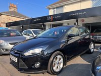 USED 2012 12 FORD FOCUS 1.6 ZETEC 5d 124 BHP 1 FORMER KEEPER, COMPREHENSIVE SERVICE HISTORY INCLUDING 11 STAMPS!!, LONG MOT UNTIL FEB 2024.FINISHED IN METALLIC PANTHER BLACK COLOUR.  THIS BEING THE ZETEC MODEL COMES WITH GREAT SPEC INCLUDING ISOFIX, FRONT FOG LIGHTS, REAR PARKING SENSORS, BLUETOOTH, HEATED WINDSCREEN, ELECTRIC WINDOWS AND MIRRORS, ALLOY WHEELS, MULTI FUNCTION STEERING WHEEL, REMOTE CENTRAL LOCKING AND AIR CON. + 3 MONTHS WARRANTY AND 12 MONTHS AA BREAKDOWN COVER