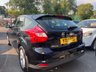 USED 2012 12 FORD FOCUS 1.6 ZETEC 5d 124 BHP 1 FORMER KEEPER, COMPREHENSIVE SERVICE HISTORY INCLUDING 11 STAMPS!!, LONG MOT UNTIL FEB 2024.FINISHED IN METALLIC PANTHER BLACK COLOUR.  THIS BEING THE ZETEC MODEL COMES WITH GREAT SPEC INCLUDING ISOFIX, FRONT FOG LIGHTS, REAR PARKING SENSORS, BLUETOOTH, HEATED WINDSCREEN, ELECTRIC WINDOWS AND MIRRORS, ALLOY WHEELS, MULTI FUNCTION STEERING WHEEL, REMOTE CENTRAL LOCKING AND AIR CON. + 3 MONTHS WARRANTY AND 12 MONTHS AA BREAKDOWN COVER