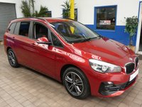 USED 2020 69 BMW 2 SERIES 1.5 218I SPORT GRAN TOURER 5d 139 BHP 7 SEATS SAT NAV PART LEATHER CRUISE CONTROL 6 MONTHS GOLD WARRANTY