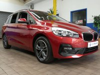 USED 2020 69 BMW 2 SERIES 1.5 218I SPORT GRAN TOURER 5d 139 BHP 7 SEATS SAT NAV PART LEATHER CRUISE CONTROL 6 MONTHS GOLD WARRANTY
