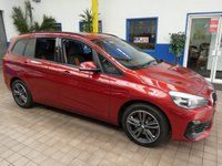 USED 2020 69 BMW 2 SERIES 1.5 218I SPORT GRAN TOURER 5d 139 BHP 7 SEATS SAT NAV PART LEATHER CRUISE CONTROL 6 MONTHS GOLD WARRANTY