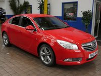 USED 2012 62 VAUXHALL INSIGNIA 2.0 SRI VX-LINE RED CDTI 5d 157 BHP BLUETOOTH PARKING SENSORS SERVICE HISTORY