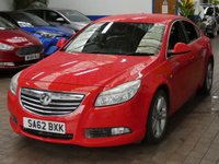 USED 2012 62 VAUXHALL INSIGNIA 2.0 SRI VX-LINE RED CDTI 5d 157 BHP BLUETOOTH PARKING SENSORS SERVICE HISTORY