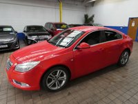 USED 2012 62 VAUXHALL INSIGNIA 2.0 SRI VX-LINE RED CDTI 5d 157 BHP BLUETOOTH PARKING SENSORS SERVICE HISTORY