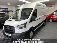 USED 2019 69 FORD TRANSIT 2.0 350 LEADER LWB ECOBLUE 130BHP 1 OWNER 6 MONTHS WARRANTY  L3 H3 1 OWNER  105BHP 6 MONTHS WARRANTY 12 MONTHS MOT EURO 6