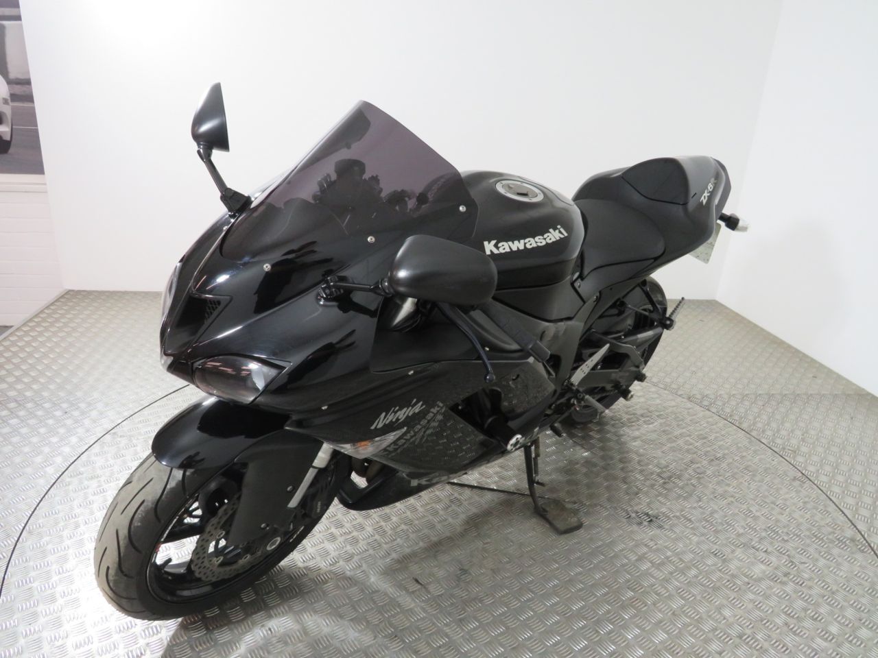 にぐろ‼️ 2007 KAWASAKI ZX-6R BLACK with 14531 miles - Used Motorbikes