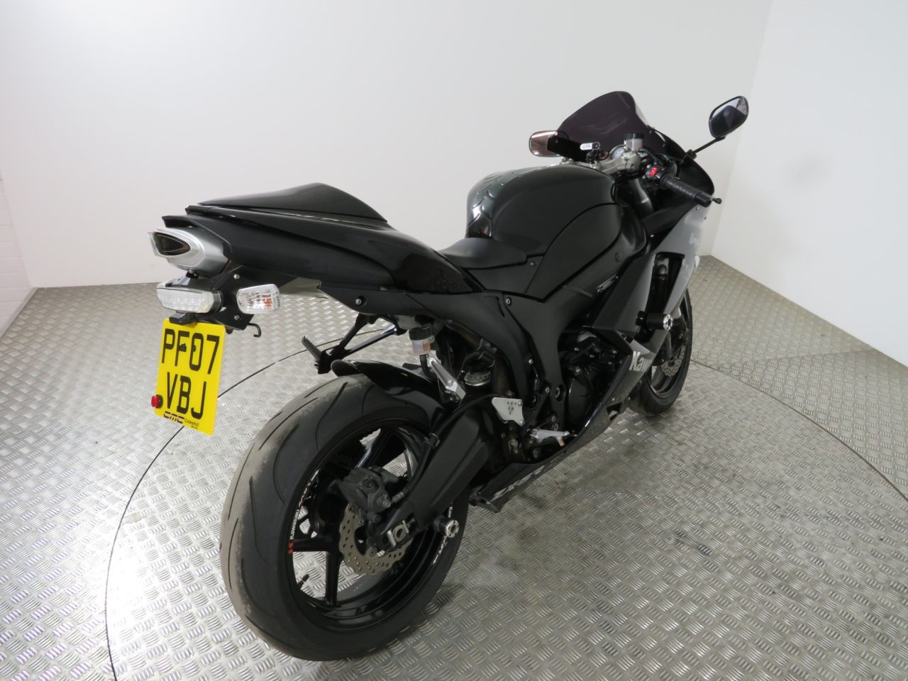 にぐろ‼️ 2007 KAWASAKI ZX-6R BLACK with 14531 miles - Used Motorbikes