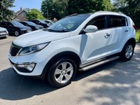 USED 2013 63 KIA SPORTAGE 1.6 2 5d 133 BHP ULEZ Compliant Sportage With Panoramic Sunroof, Bluetooth, Rear Parking Sensors And Lots More !