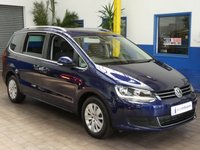 USED 2019 69 VOLKSWAGEN SHARAN 2.0 SE NAVIGATION TDI DSG 5d 148 BHP 7 SEAT SAT NAV PARKING SENSORS 1 OWNER 6 MONTHS GOLD WARRANTY