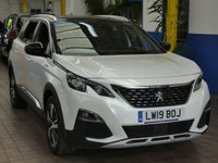 USED 2019 19 PEUGEOT 5008 1.5 BLUEHDI S/S GT LINE 5d 129 BHP 7 SEATS SAT NAV CAMERA CRUISE 1 OWNER 6 MONTHS GOLD WARRANTY