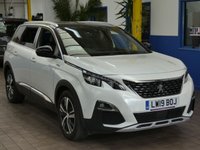 USED 2019 19 PEUGEOT 5008 1.5 BLUEHDI S/S GT LINE 5d 129 BHP 7 SEATS SAT NAV CAMERA CRUISE 1 OWNER 6 MONTHS GOLD WARRANTY