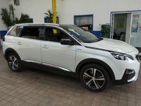 USED 2019 19 PEUGEOT 5008 1.5 BLUEHDI S/S GT LINE 5d 129 BHP 7 SEATS SAT NAV CAMERA CRUISE 1 OWNER 6 MONTHS GOLD WARRANTY