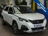 USED 2019 19 PEUGEOT 5008 1.5 BLUEHDI S/S GT LINE 5d 129 BHP 7 SEATS SAT NAV CAMERA CRUISE 1 OWNER 6 MONTHS GOLD WARRANTY