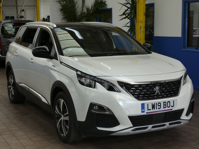 2019 19 Peugeot 5008 1.5 BLUEHDI S/S GT LINE 5d 129 BHP