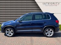 USED 2015 15 VOLKSWAGEN TIGUAN 2.0 R LINE TDI BLUEMOTION TECHNOLOGY 4MOTION 5d 175 BHP SAT NAV - BLUETOOTH HANDSFREE - USB INPUT - FRONT AND REAR PARK ASSIST