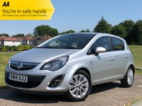 USED 2014 14 VAUXHALL CORSA 1.2 SE 5d 83 BHP FULL HISTORY LADY OWNER