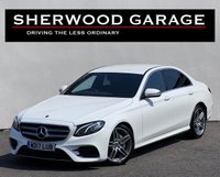 USED 2017 17 MERCEDES-BENZ E-CLASS 2.0 E 220 D AMG LINE 4d 192 BHP Striking White*Stylish*Luxury
