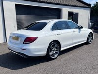 USED 2017 17 MERCEDES-BENZ E-CLASS 2.0 E 220 D AMG LINE 4d 192 BHP Striking White*Stylish*Luxury