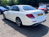 USED 2017 17 MERCEDES-BENZ E-CLASS 2.0 E 220 D AMG LINE 4d 192 BHP Striking White*Stylish*Luxury