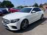 USED 2017 17 MERCEDES-BENZ E-CLASS 2.0 E 220 D AMG LINE 4d 192 BHP Striking White*Stylish*Luxury